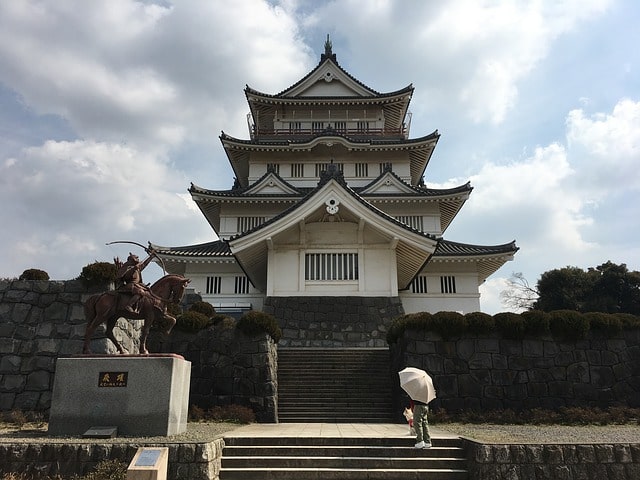 Ōtaki Castle i Chiba, Japan.