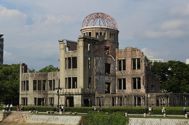 Genbaku Dome i Hiroshima, Japan.