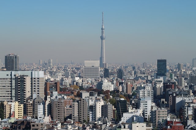 Tokyo Skytree i Tokyo, Japan.