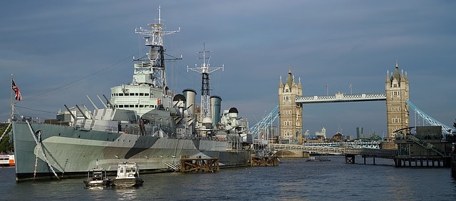HMS Belfast i London