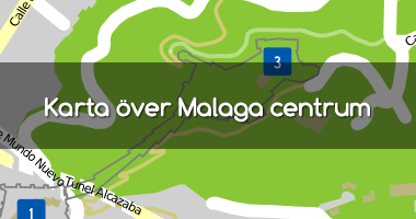 Karta över Malaga