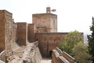 Borgen Gibralfaro i Malaga