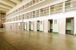 Fängelseceller i Alcatraz