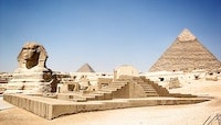 Kairo, Sfinxen och pyramiderna.