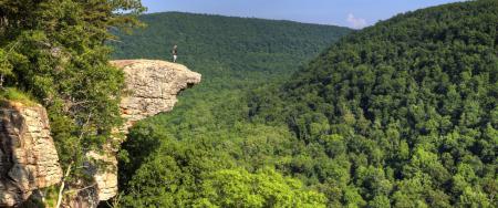 Hawksbill Crag Whitaker Point Panorama
