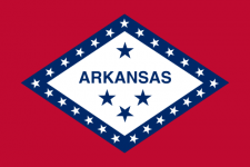 Arkansas flagga