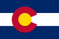 Colorados flagga