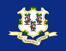 Connecticut flagga